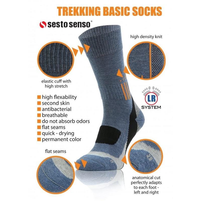 SKARPETY TREKING BASIC - TB