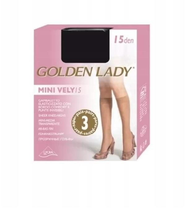 GOLDEN LADY PODKOLANÓWKI MINI VELY 15 DEN