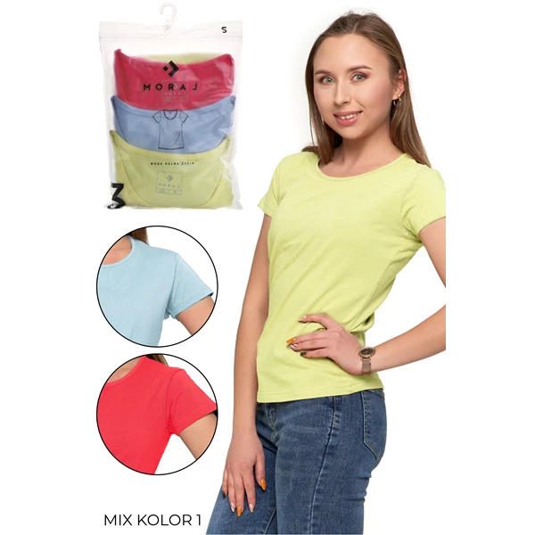 MORAJ T-SHIRT DAMSKI W 3- PAKU BD900-420/3