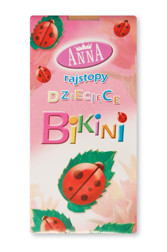 ANNA RAJSTOPY DZIECIĘCE BIKINI GŁADKIE