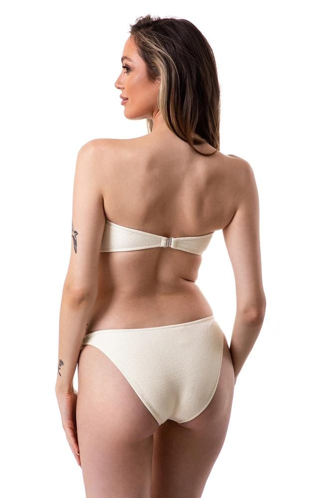 PRIMO DWUCZĘŚCIOWY KOSTIUM KĄPIELOWY BIKINI MIĘKKI STANIK BANDEAU KOKARDKA, KLASYCZNE FIGI Z MATERIAŁU 3D 88