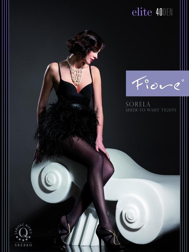 FIORE E5029A2 SORELA - RAJSTOPY 40 DEN BLACKTIGHTS