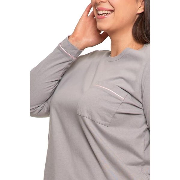MORAJ PIŻAMA DAMSKA W GROSZKI PLUS SIZE PDD6600-001 - AW2024/25