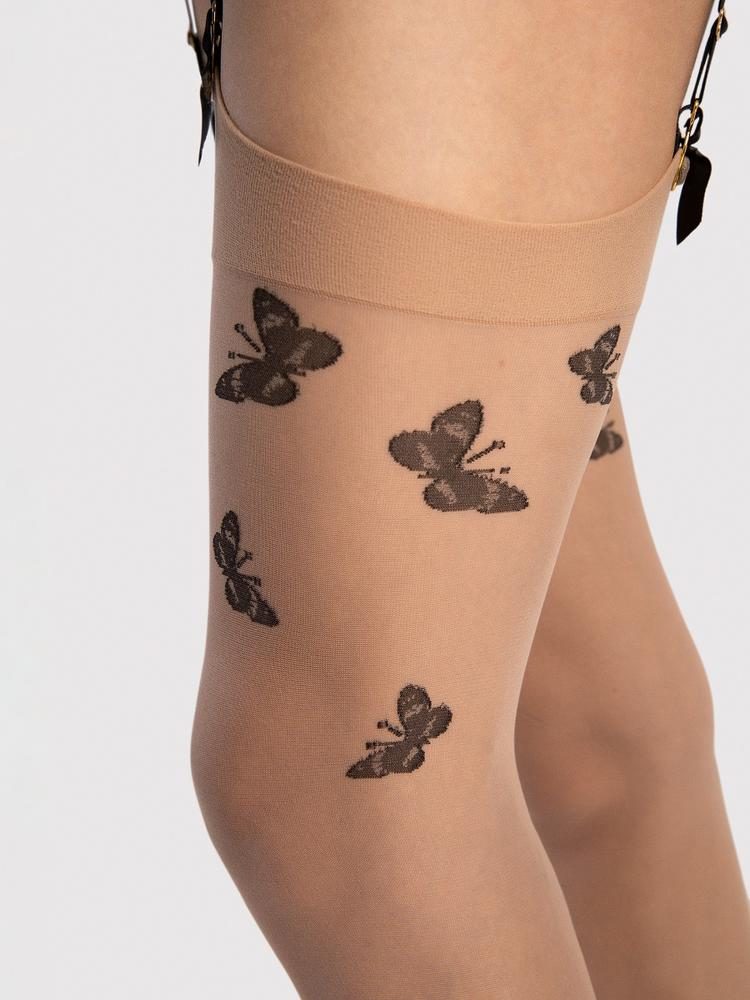O4111 - POŃCZOCHY FARFALLE 20 EN - Linia SENSUAL - FIORE AW23/34