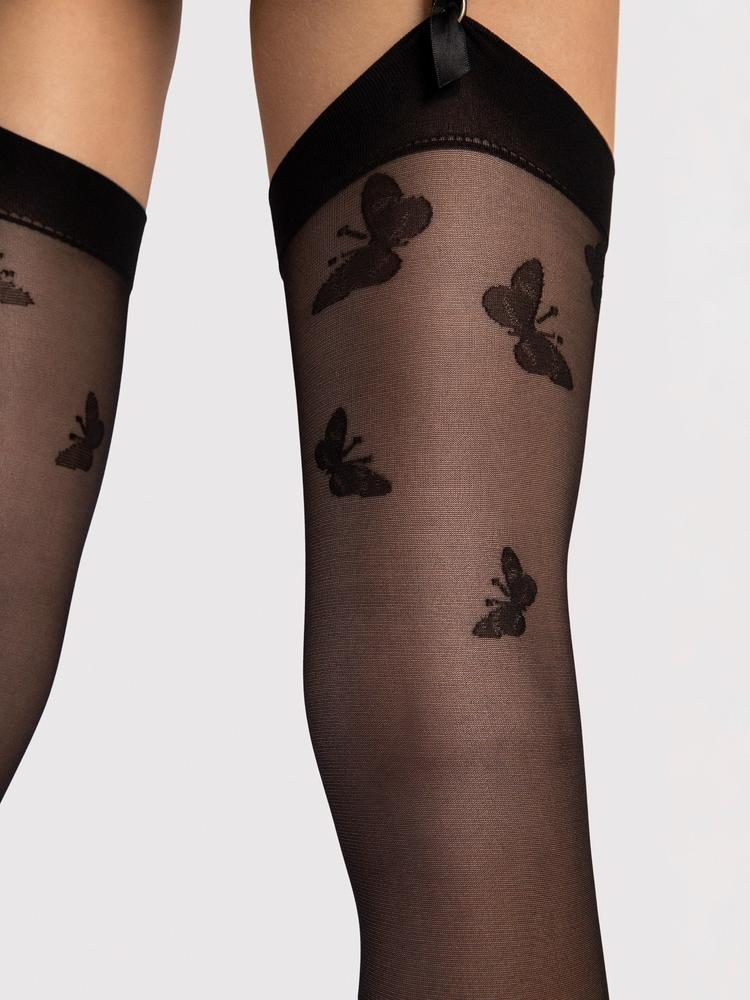 O4111 - POŃCZOCHY FARFALLE 20 EN - Linia SENSUAL - FIORE AW23/34