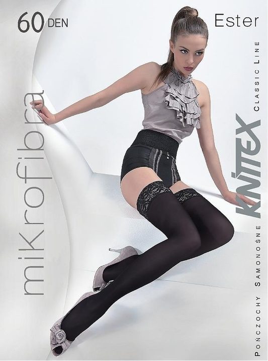 KNITTEX POŃCZOCHY MICROFIBRA ESTER 60 DEN