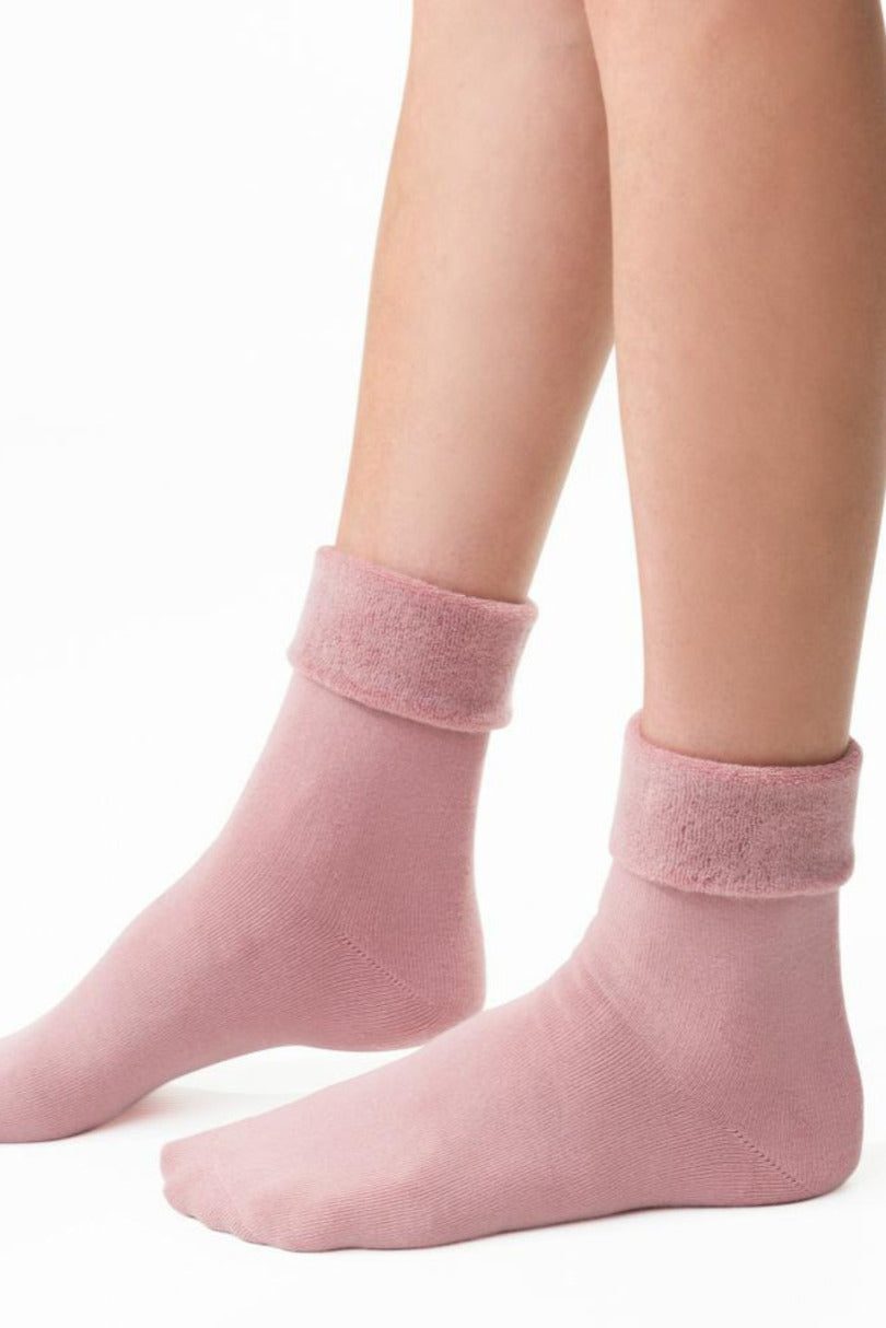 Skarpety damskie frotte wywijane  110