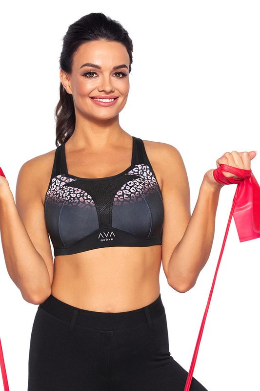 BIUSTONOSZ SPORTOWY CARRI BLACK MAXI
