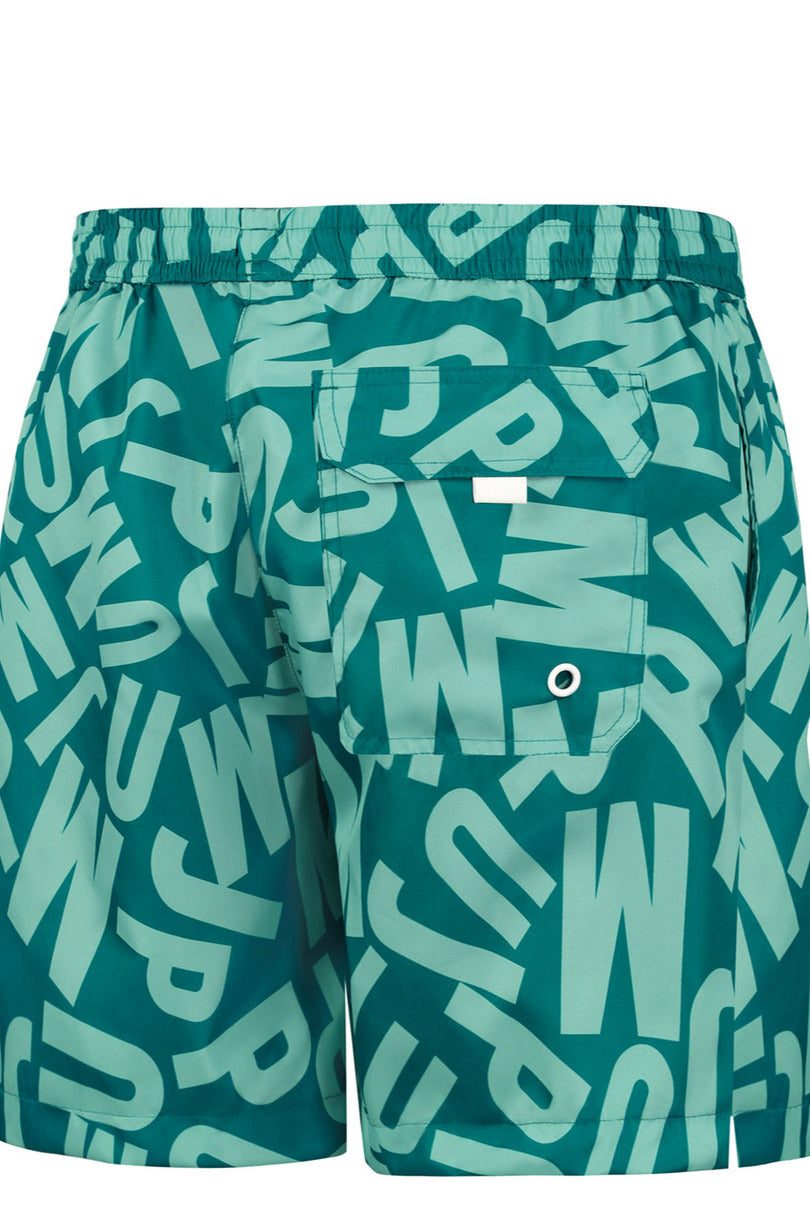 SZORTY KĄPIELOWE MĘSKIE HAPPY SHORTS - SM29 LONG