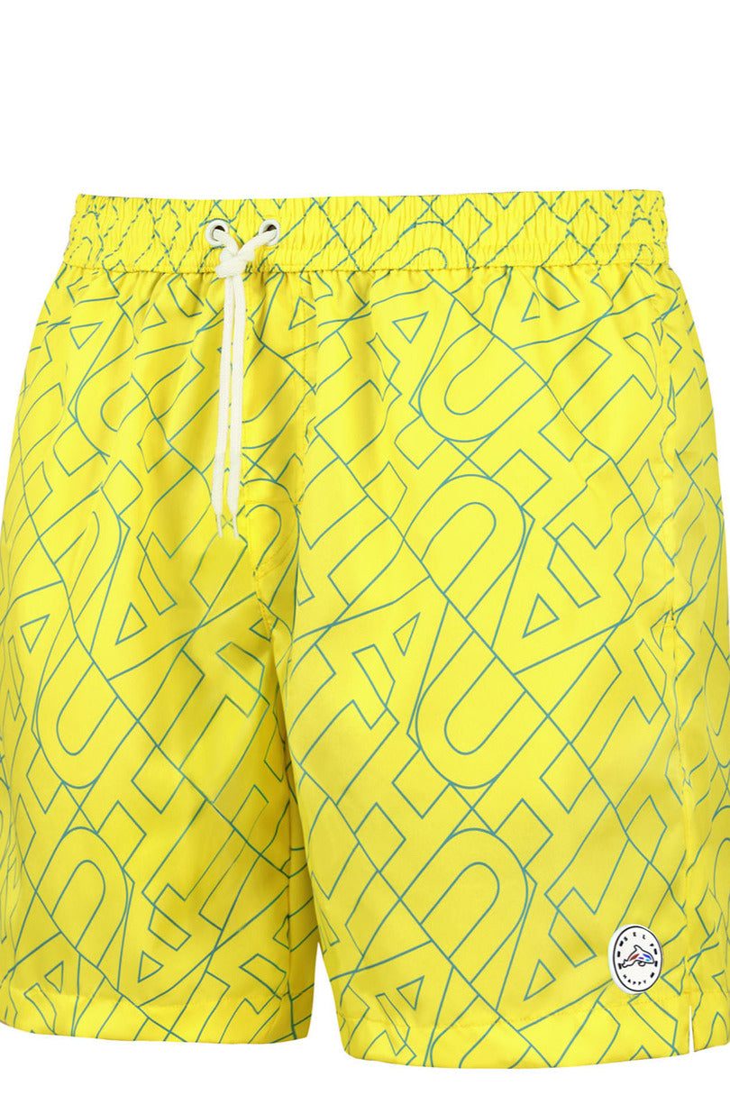SZORTY KĄPIELOWE MĘSKIE HAPPY SHORTS - SM29 LONG