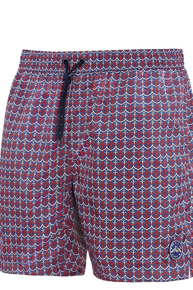 SZORTY KĄPIELOWE MĘSKIE HAPPY SHORTS - SM29 LONG