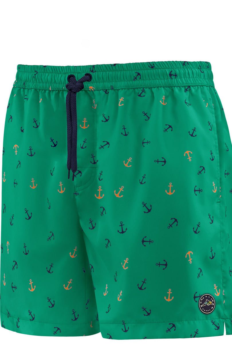 SZORTY KĄPIELOWE MĘSKIE HAPPY SHORTS - SM29 LONG