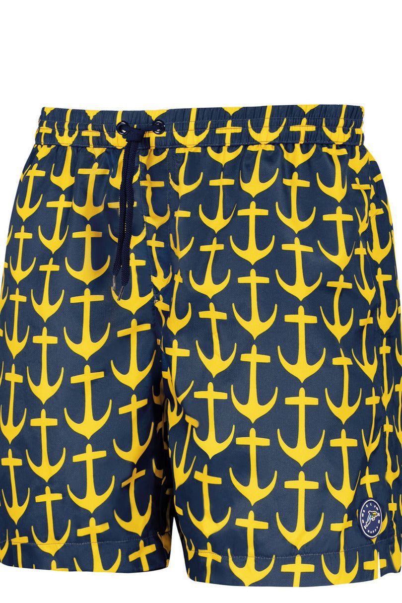 SZORTY KĄPIELOWE MĘSKIE HAPPY SHORTS - SM29 LONG