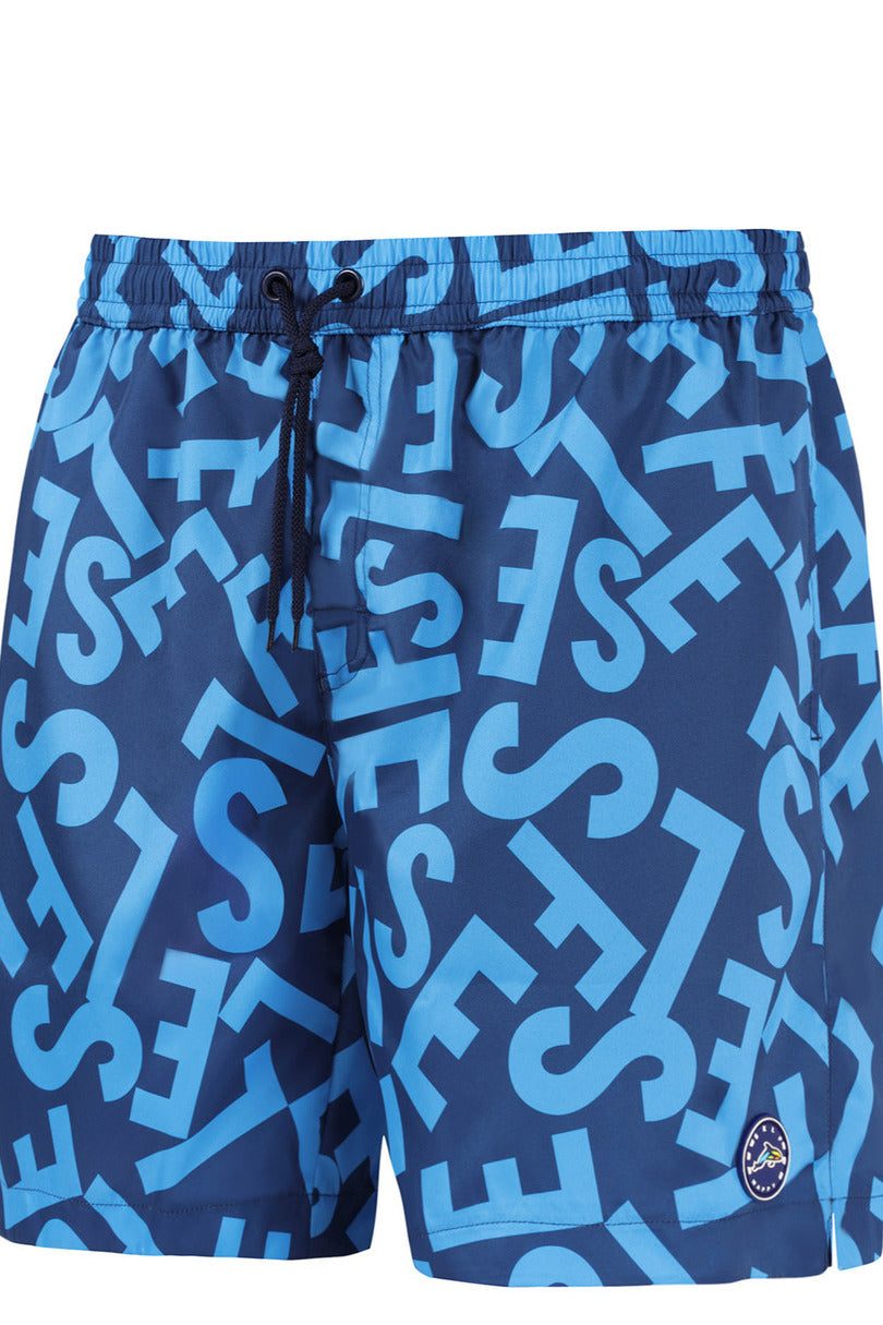 SZORTY KĄPIELOWE MĘSKIE HAPPY SHORTS - SM29 LONG