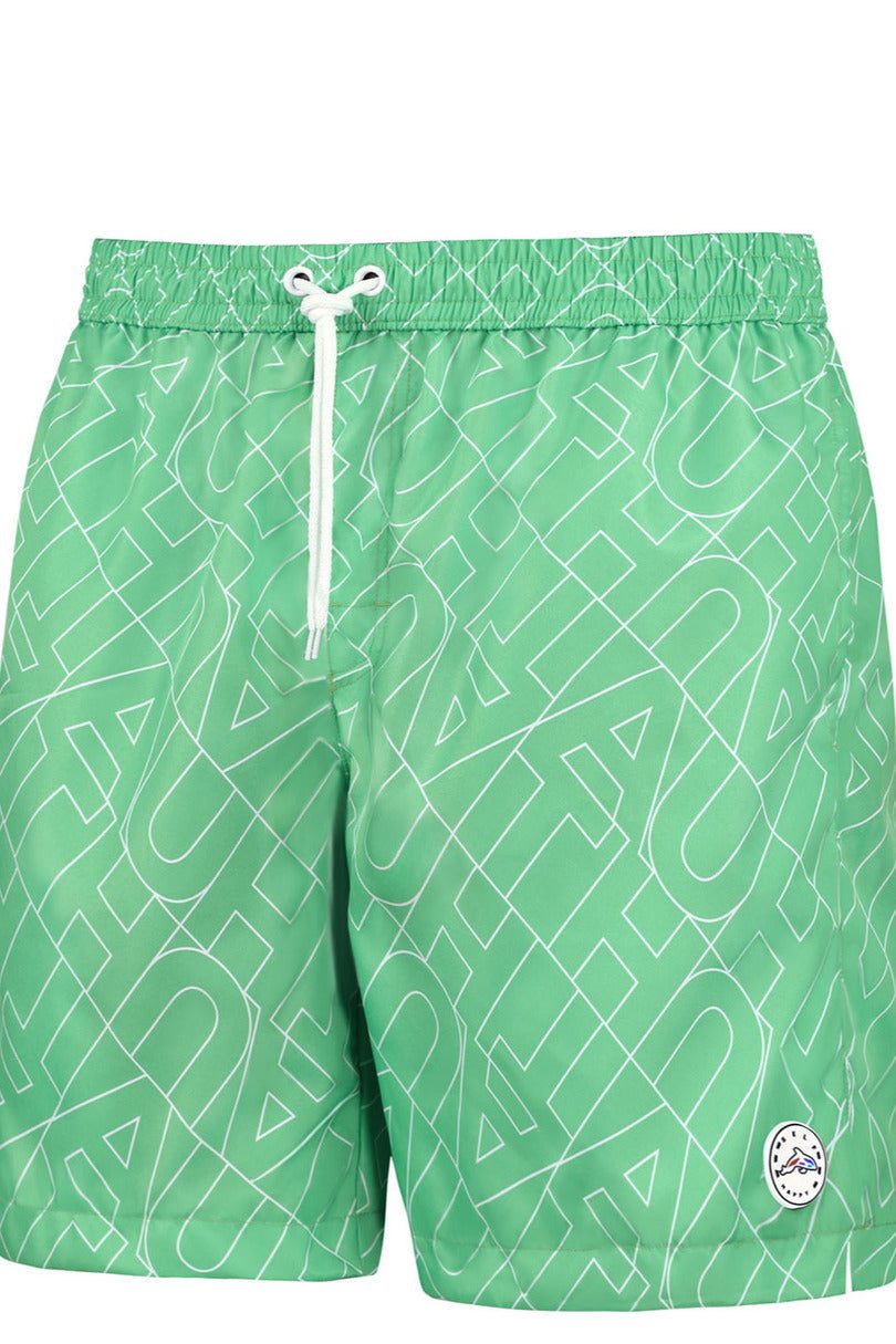 SZORTY KĄPIELOWE MĘSKIE HAPPY SHORTS - SM29 LONG