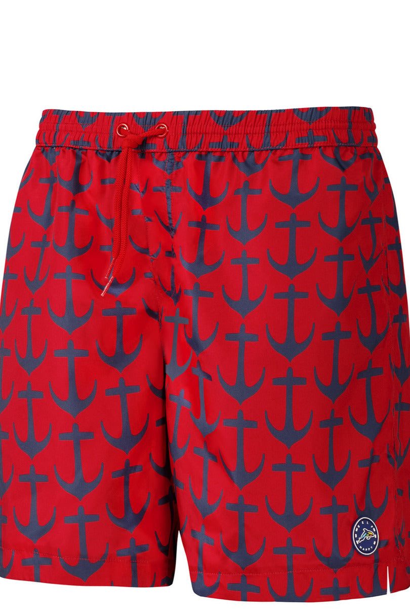 SZORTY KĄPIELOWE MĘSKIE HAPPY SHORTS - SM29 LONG