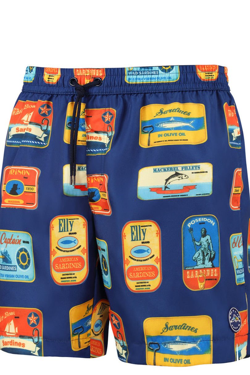 SZORTY KĄPIELOWE MĘSKIE HAPPY SHORTS - SM29 LONG