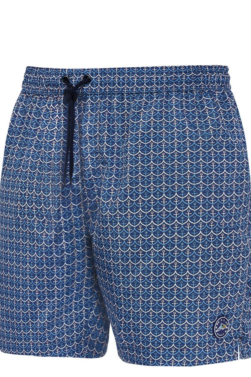 SZORTY KĄPIELOWE MĘSKIE HAPPY SHORTS - SM29 LONG