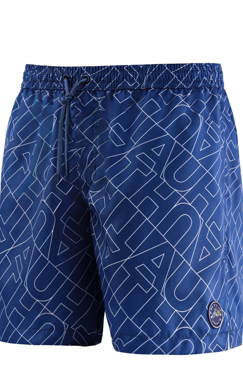 SZORTY KĄPIELOWE MĘSKIE HAPPY SHORTS - SM29 LONG