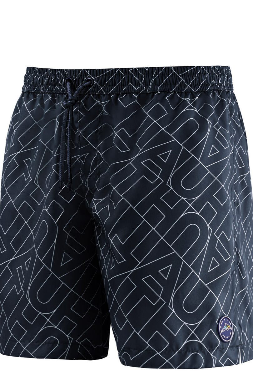 SZORTY KĄPIELOWE MĘSKIE HAPPY SHORTS - SM29 LONG