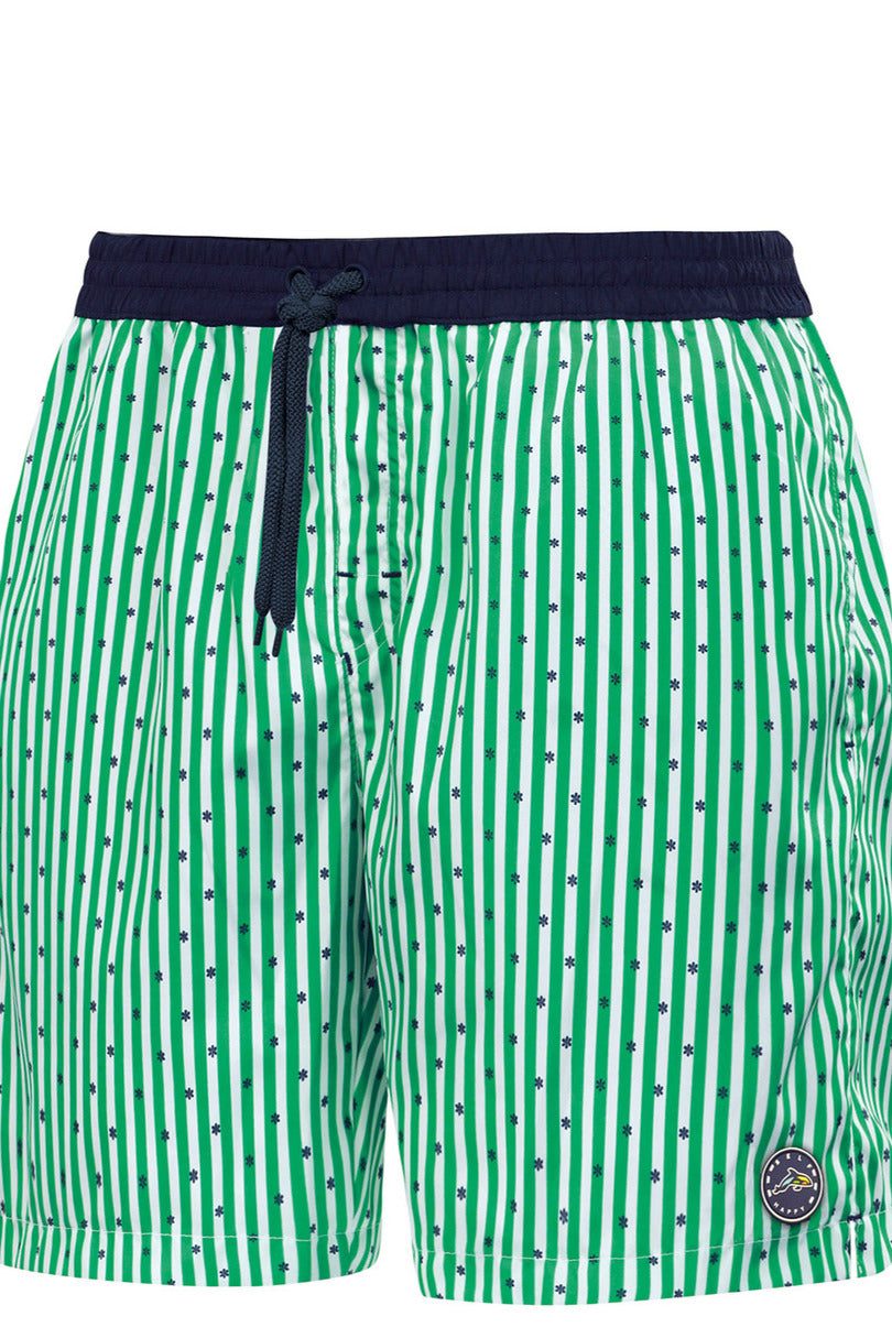 SZORTY KĄPIELOWE MĘSKIE HAPPY SHORTS - SM29 LONG
