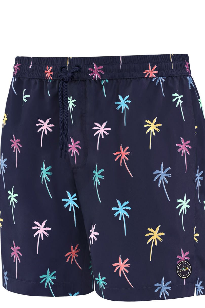 SZORTY KĄPIELOWE MĘSKIE HAPPY SHORTS - SM29 LONG