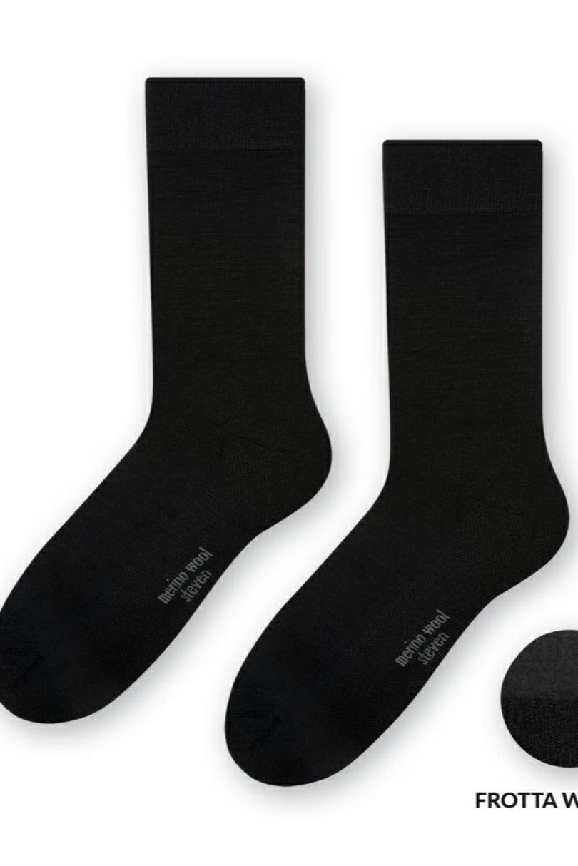 SKARPETY MĘSKIE PÓŁFROTTE MERINO WOOL 130