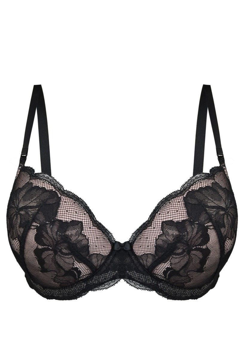 BIUSTONOSZ AMELIA PUSH 19202 BLACK