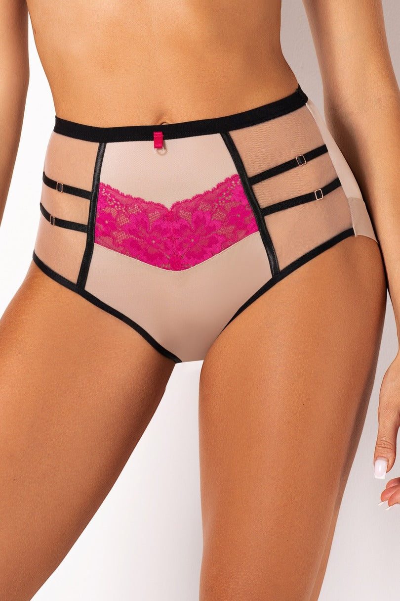 FIGI WYSOKIE DEZIRO 19025 PINK