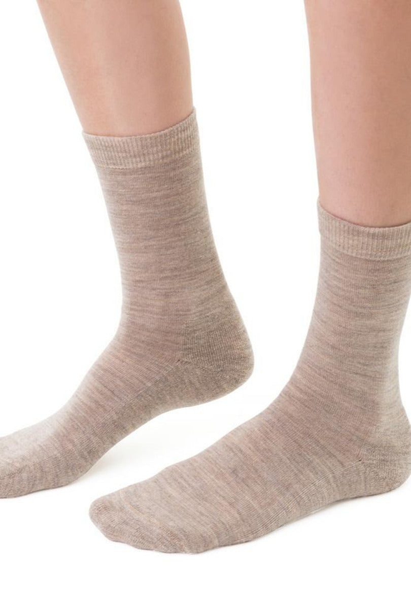 SKARPETY DAMSKIE PÓŁFROTTE MERINO WOOL 130