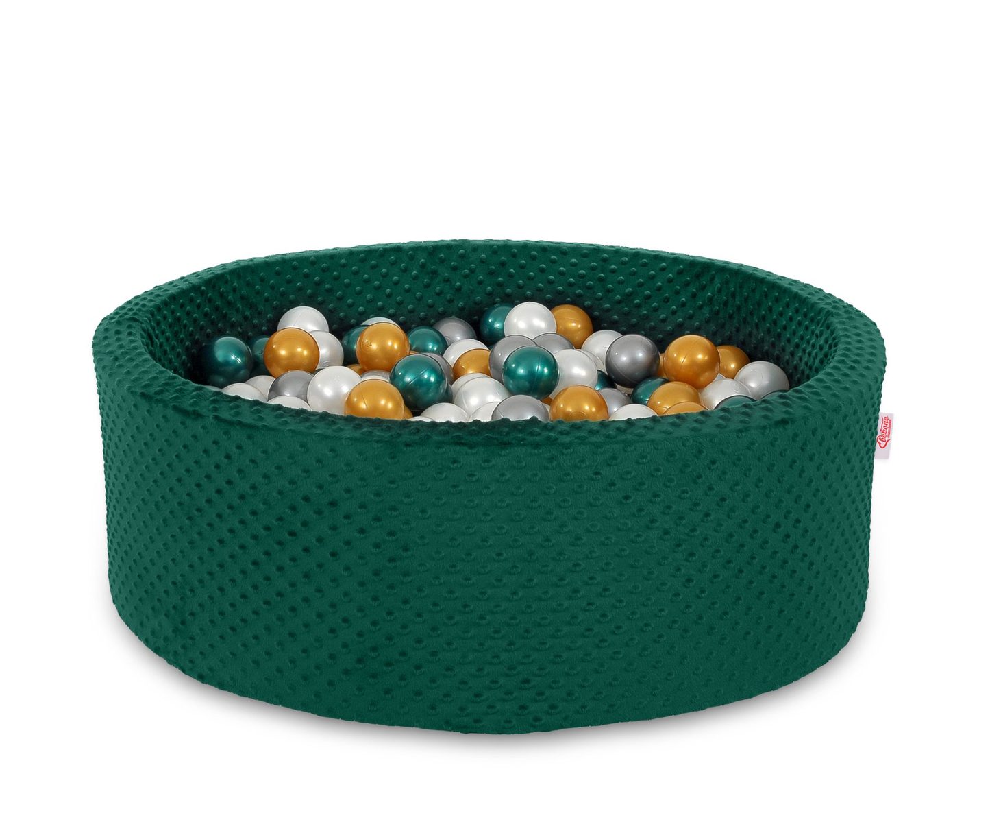 Suchy basen minky H-30 cm z piłkami 200szt.- jasnoszary