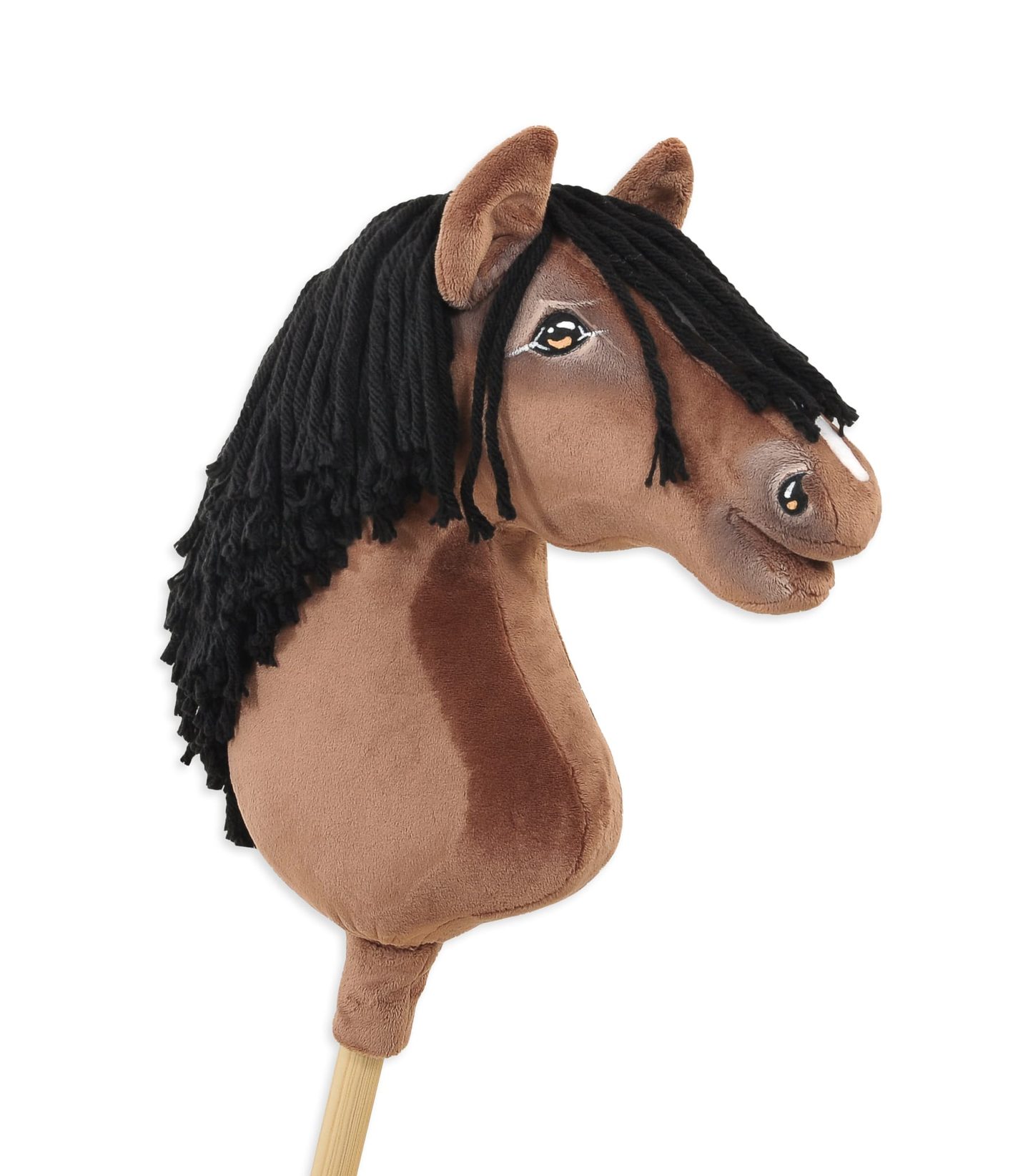 Hobby Horse Duży koń na kiju Premium - gniady A3