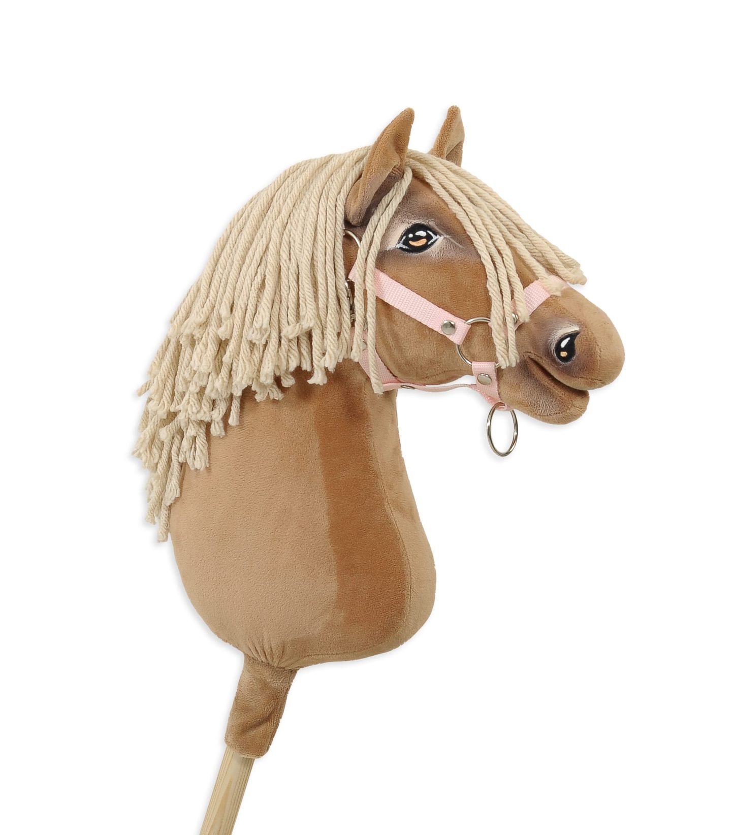 Hobby Horse Duży koń na kiju Premium - izabelowaty  A3