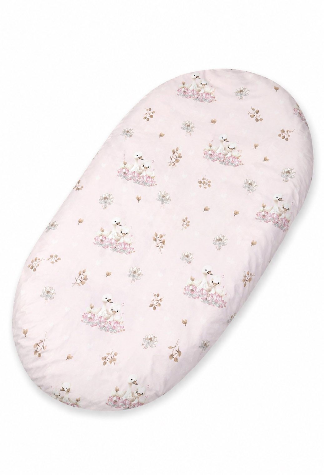 Prześcieradło bawełniane do wózka gondoli kosza Mojżesza Boho 75x35 cm -  Blossom Fairies