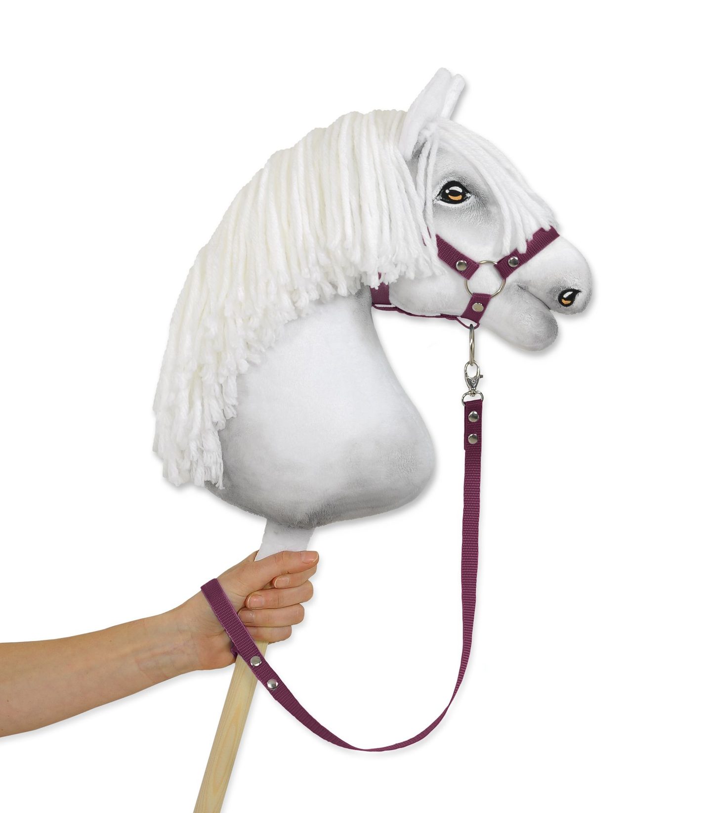 Uwiąz dla Hobby Horse z taśmy – różowy