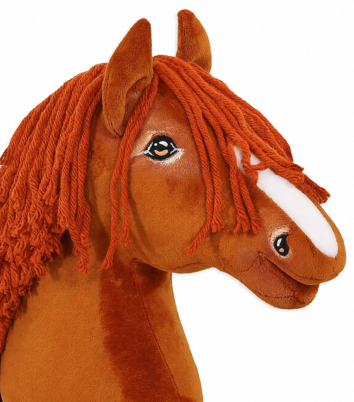 Hobby Horse Duży koń na kiju Premium - kasztan A3