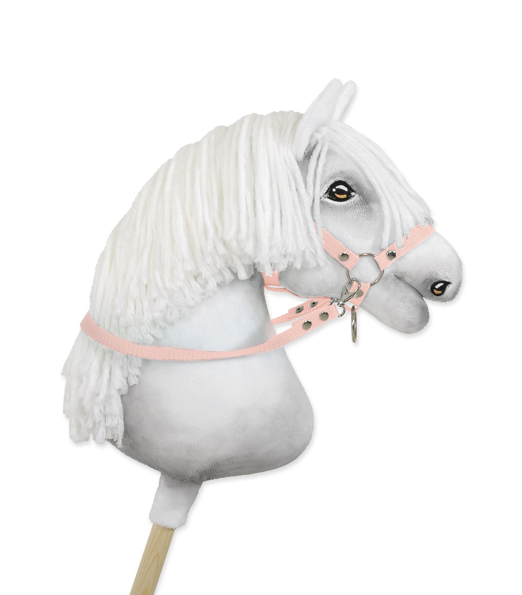 Wodze dla konia Hobby Horse – różowe