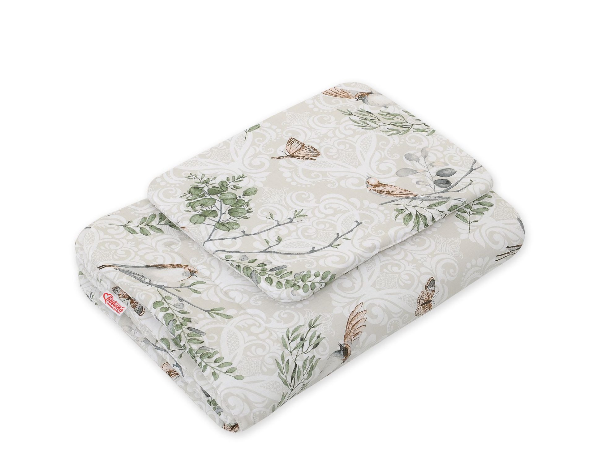 Komplet pościeli dla niemowląt z wypełnieniem 2-cz 75x100cm NEWBORN - misie niebieskie