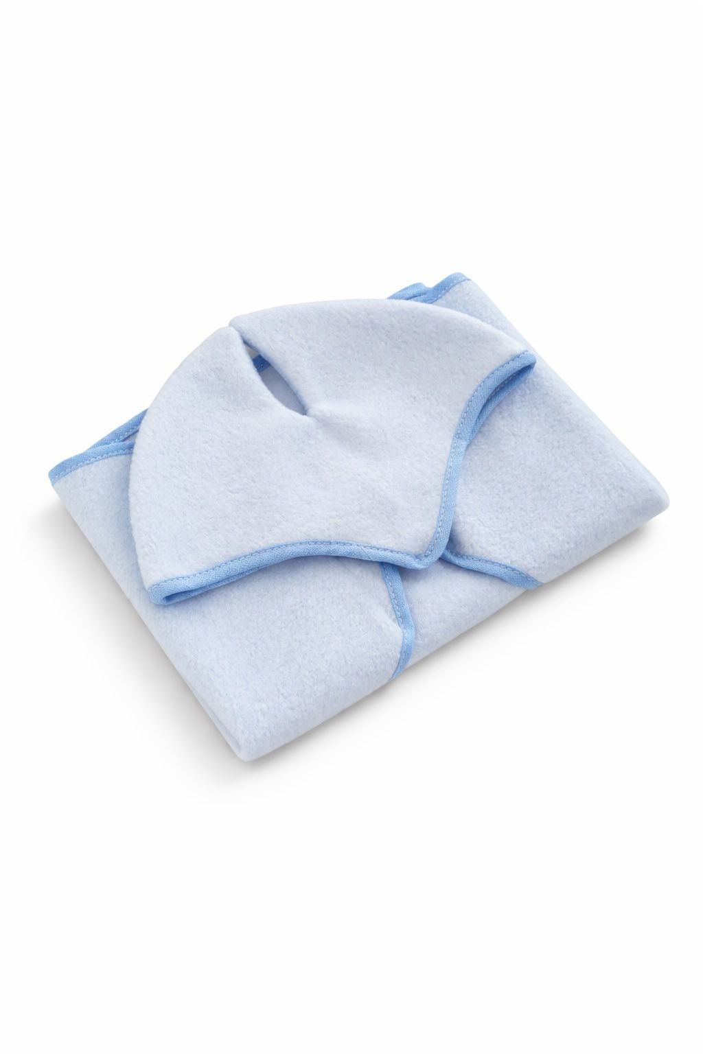 Zestaw dla Hobby Horse uniwersalny A4 i A5: polarowa derka + nauszniki – jasny niebieski