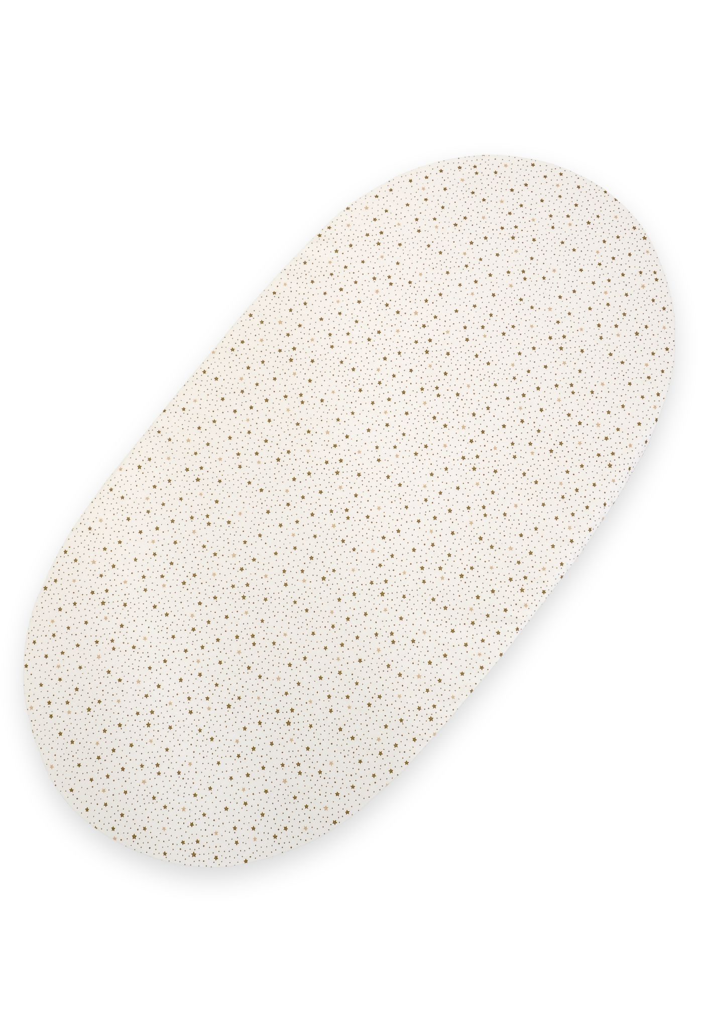 Prześcieradło bawełniane do kosza Mojżesza Boho wózka gondoli 75x35 cm - beżowe