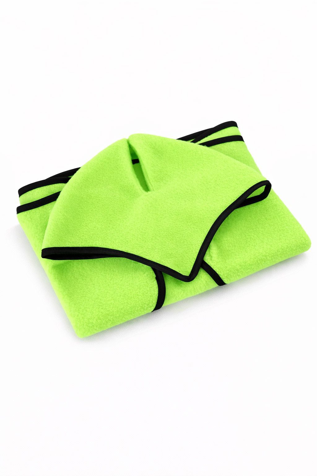 Zestaw dla Hobby Horse uniwersalny A4 i A5: polarowa derka + nauszniki – neon green