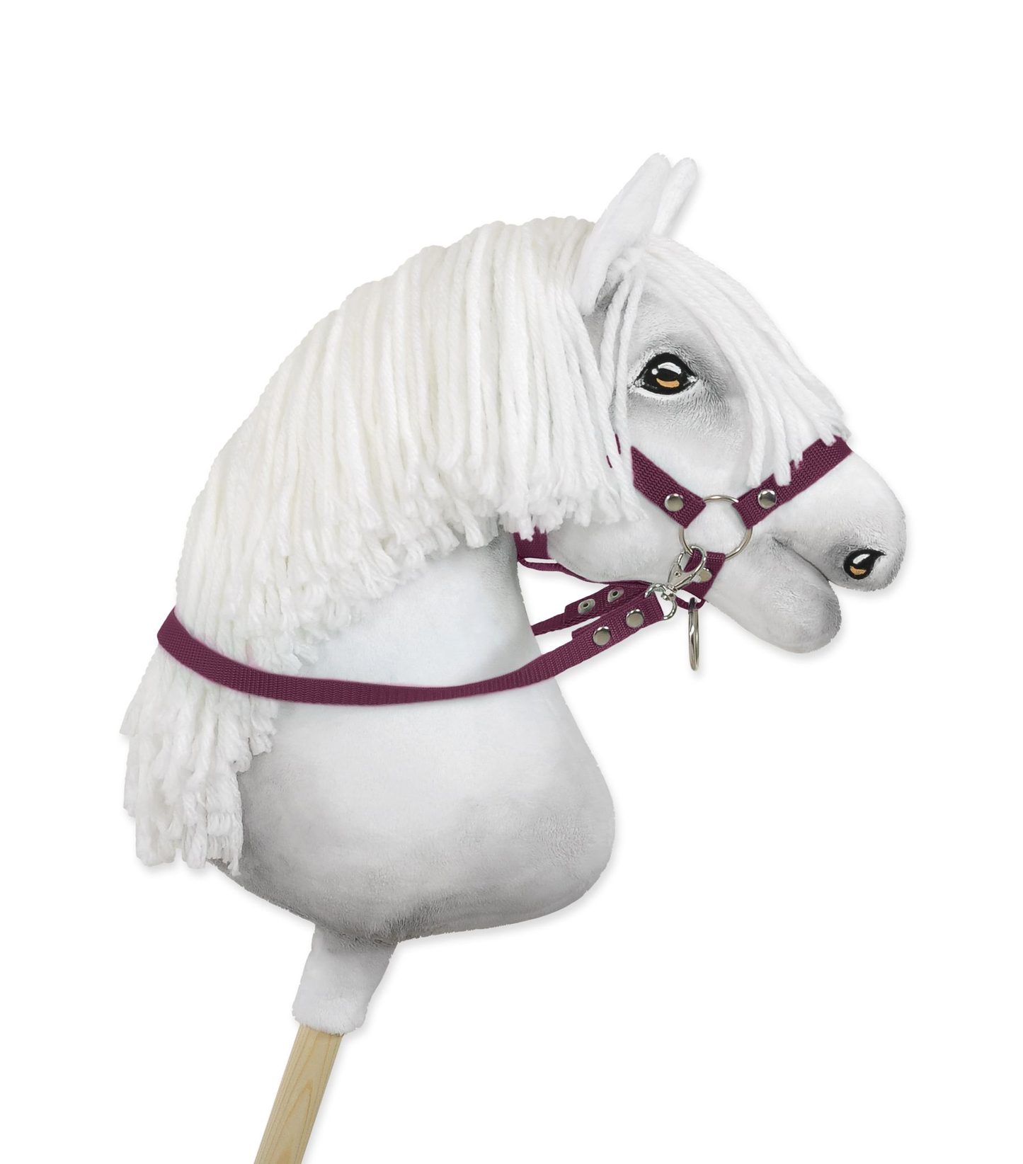 Wodze dla konia Hobby Horse – różowe