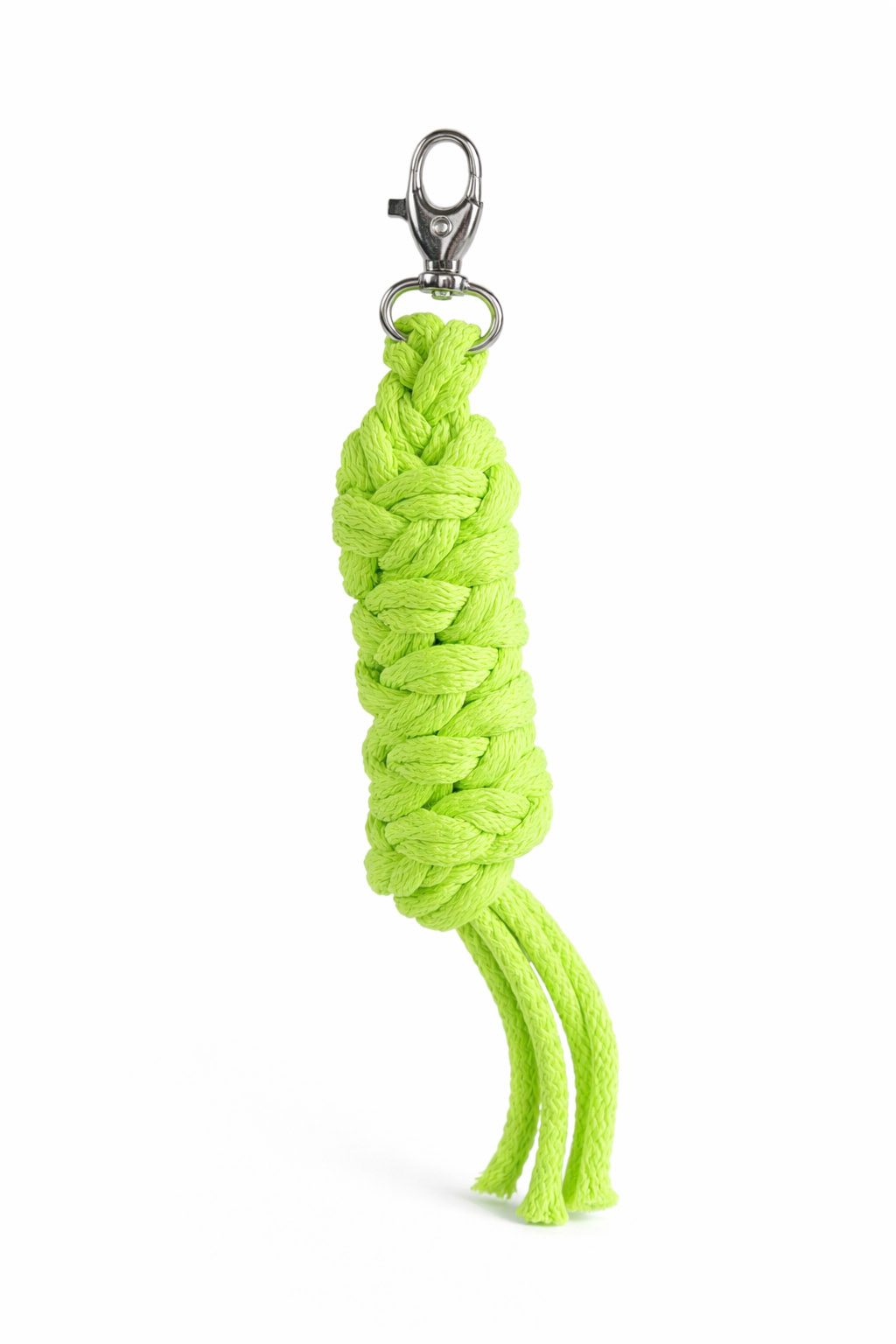 Uwiąz dla konia Hobby Horse pleciony ze sznurka – neon green