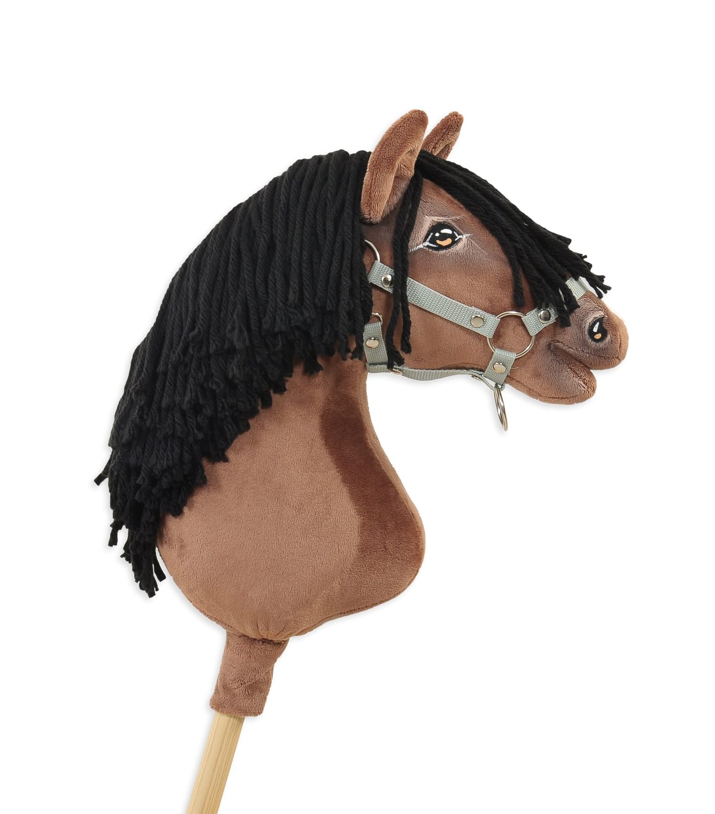 Hobby Horse Duży koń na kiju Premium - gniady A3