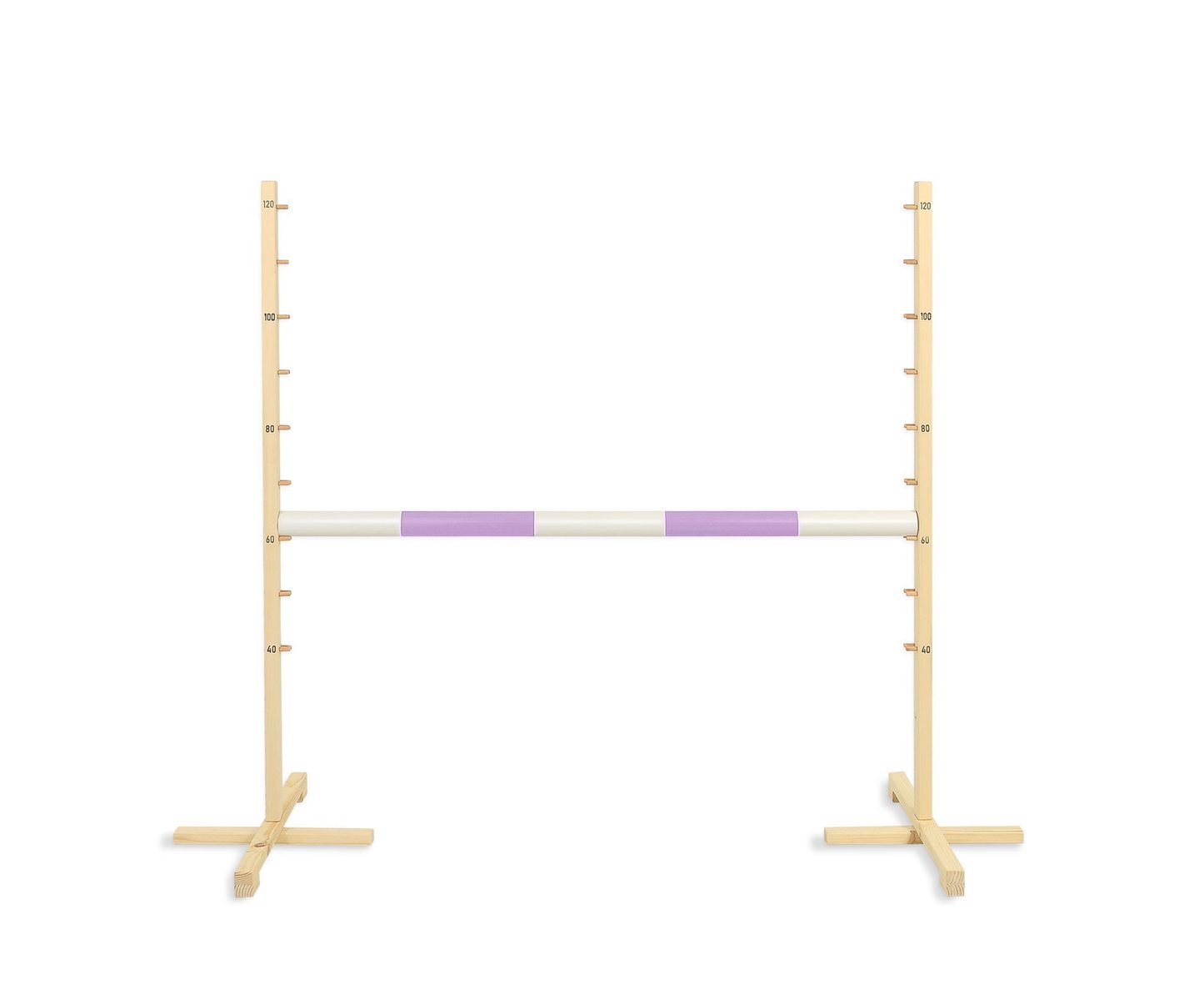 Przeszkoda skokowa do Hobby Horse 120cm, belka jasny fiolet