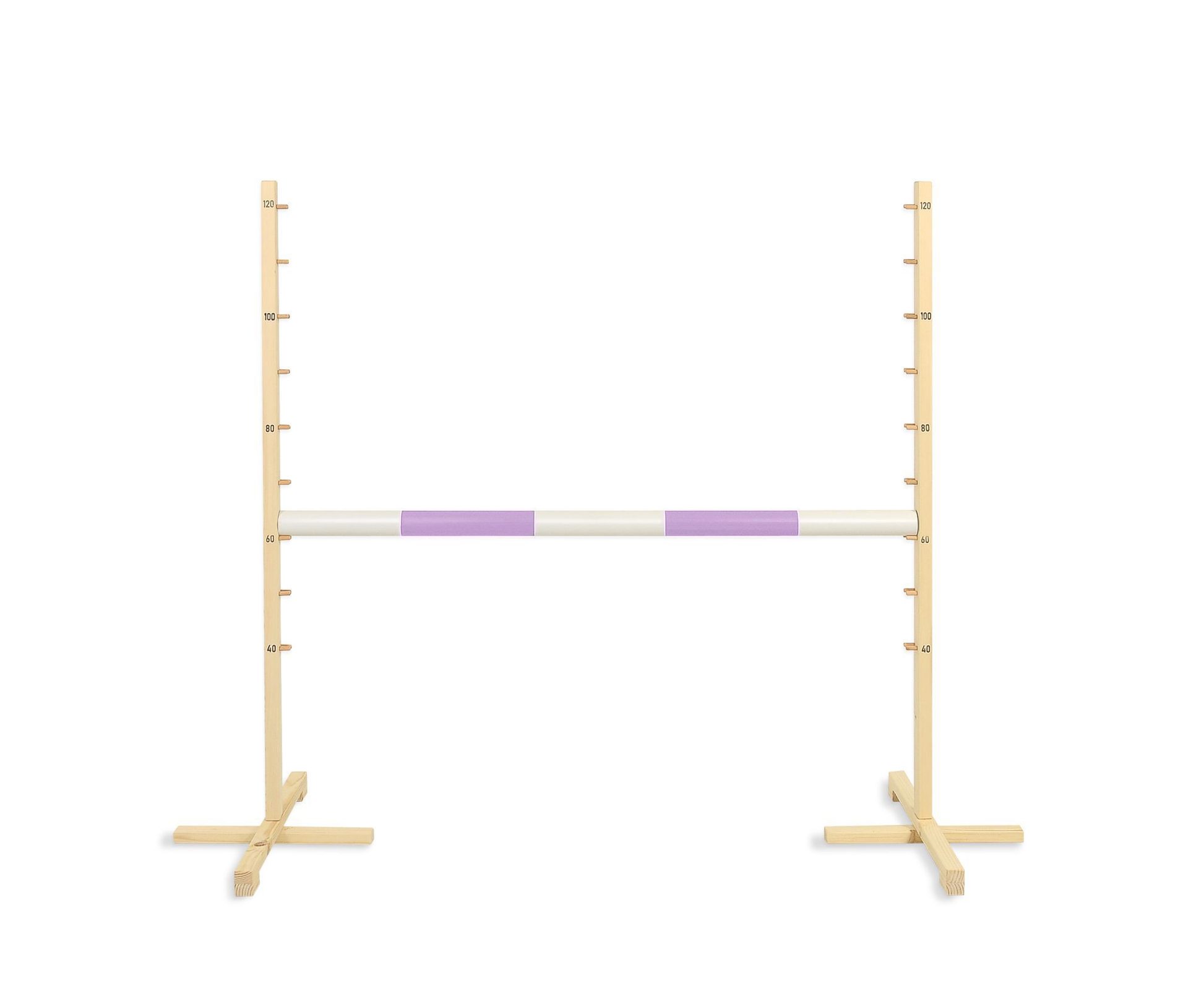 Przeszkoda skokowa do Hobby Horse 120cm, belka jasny fiolet