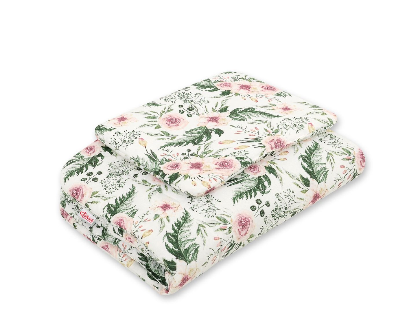 Komplet pościeli dla niemowląt z wypełnieniem 2-cz 75x100cm NEWBORN - misie niebieskie