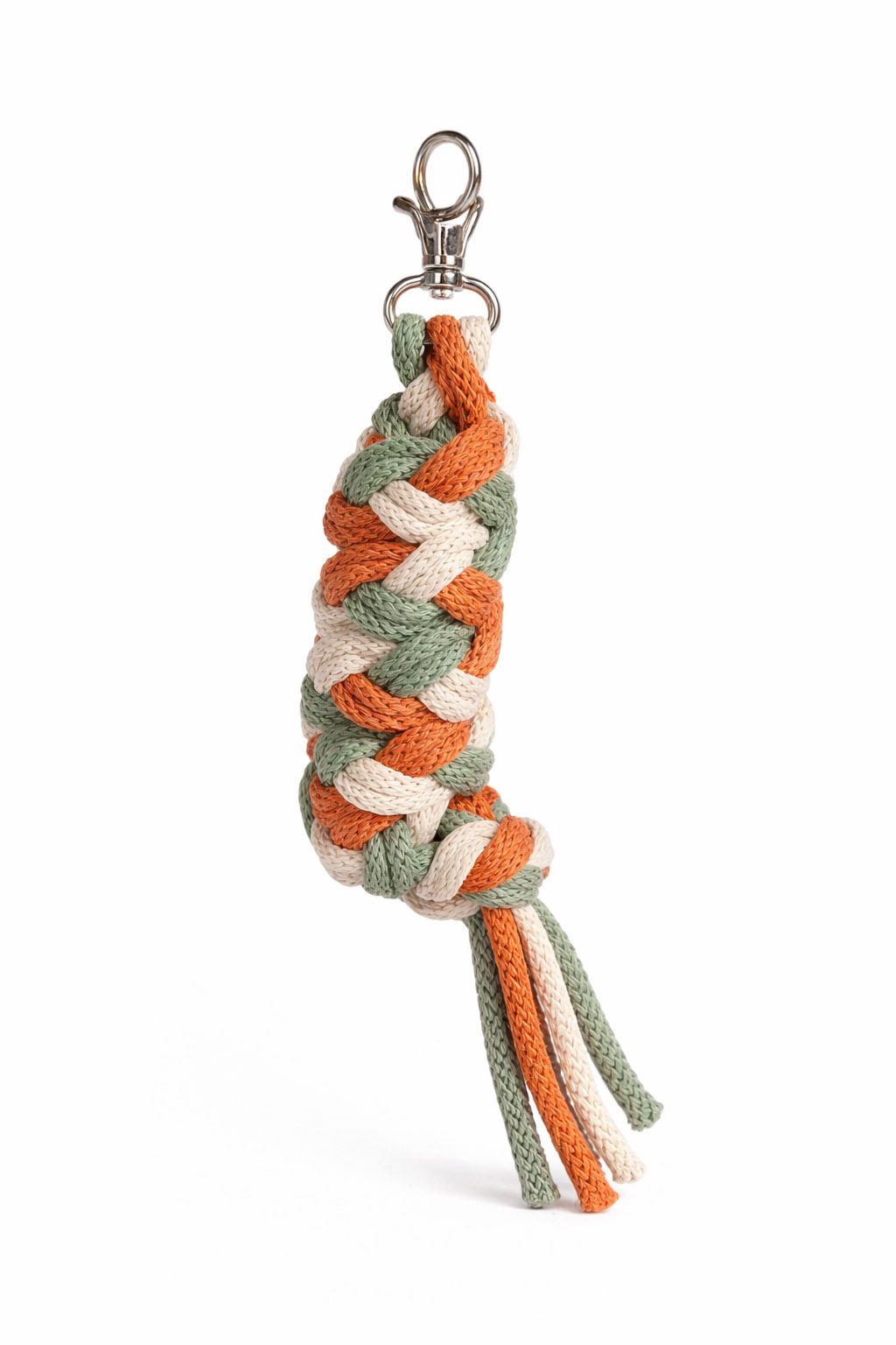 Uwiąz dla konia Hobby Horse pleciony ze sznurka – ciemny fiolet/ turkus/ terracota