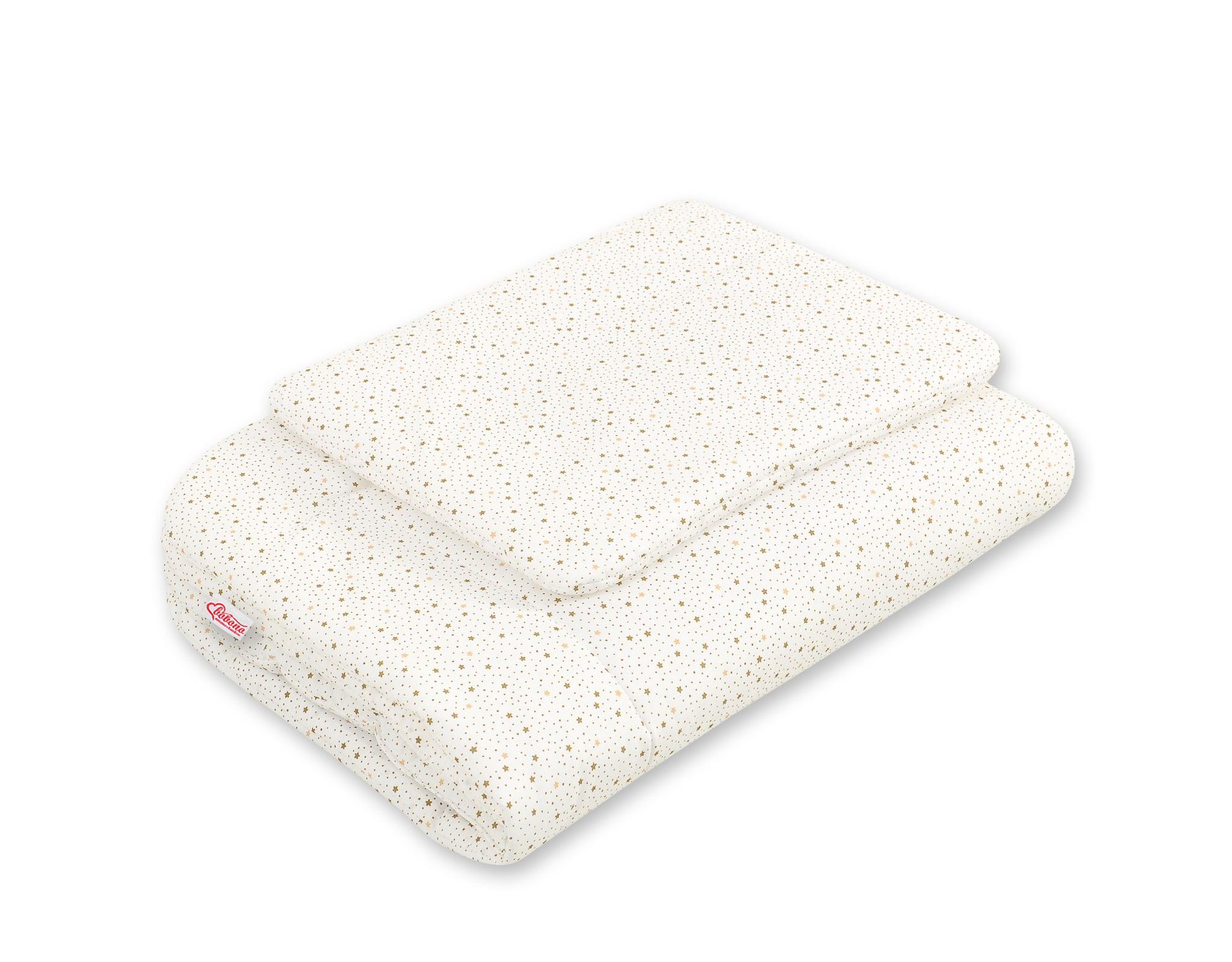 Komplet pościeli dla niemowląt z wypełnieniem 2-cz 75x100cm NEWBORN - misie niebieskie