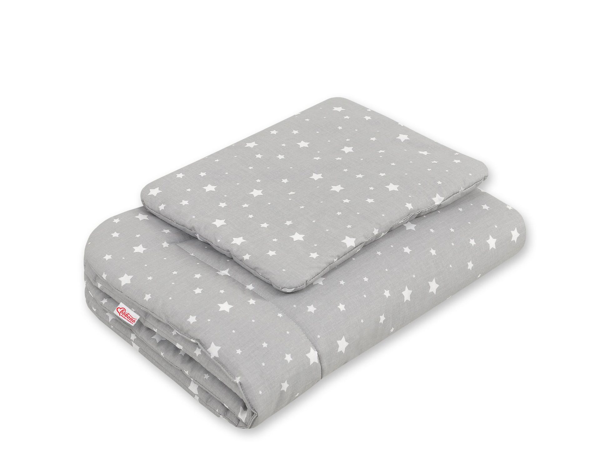 Komplet pościeli dla niemowląt z wypełnieniem 2-cz 75x100cm NEWBORN - misie niebieskie